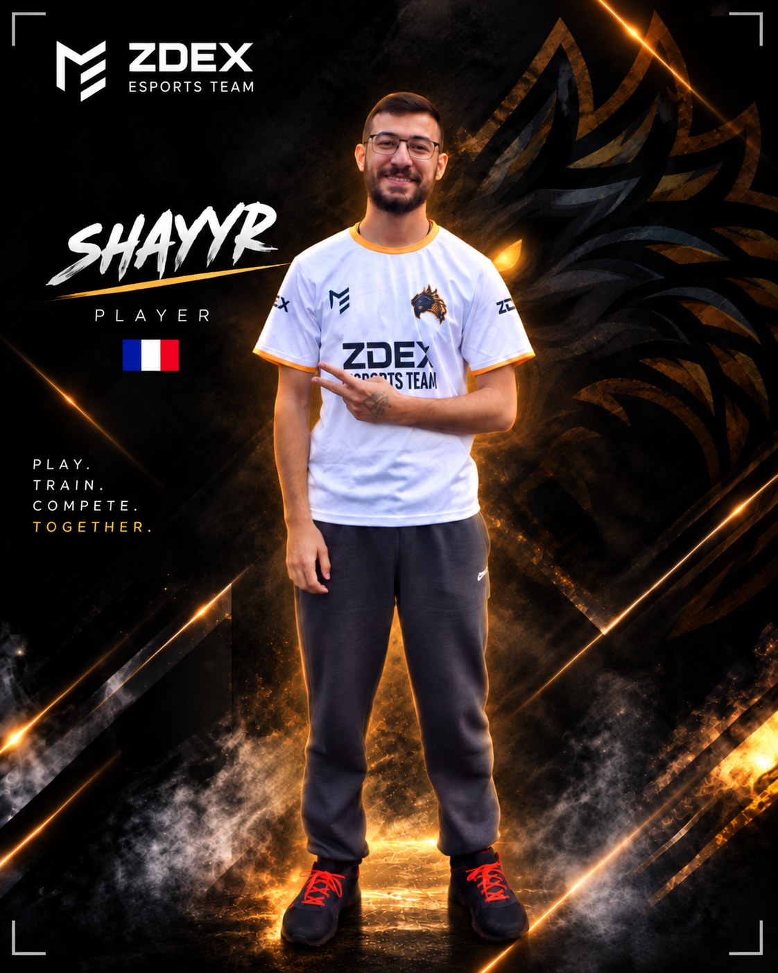 shayrr — joueur officiel ZDEX